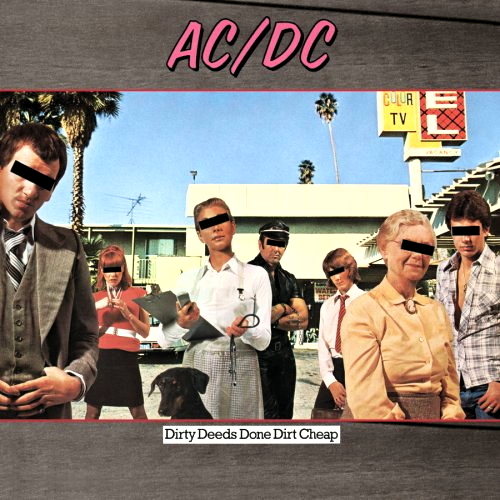 Pochette de Dirty Deeds Done Dirt Cheap