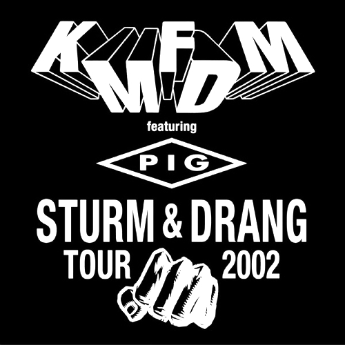 Pochette de Sturm & Drang Tour 2002