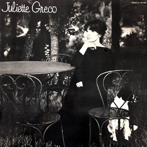 Pochette de Juliette Greco