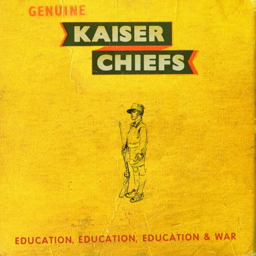 Pochette de Education, Education, Education & War