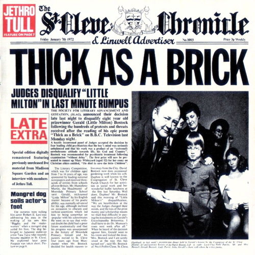 Thick As A Brick