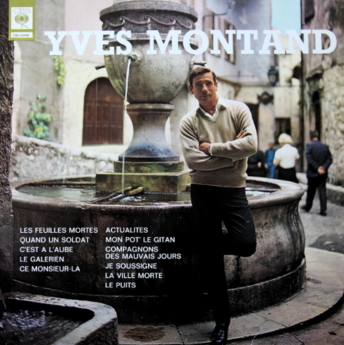 Pochette de Je Soussigné Yves Montand