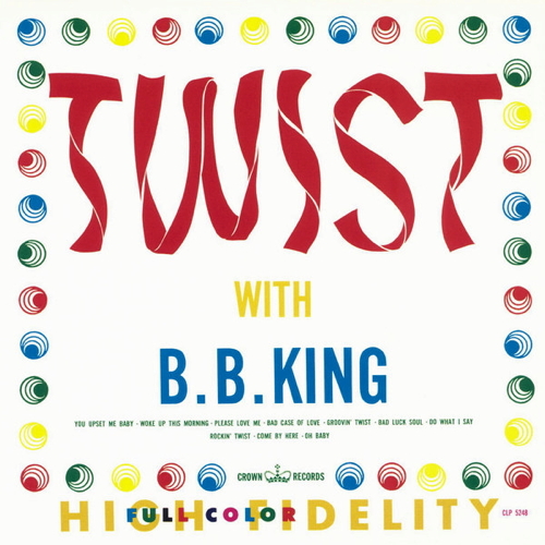 Pochette de Twist With B.B. King