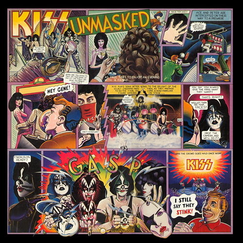 Pochette de Unmasked