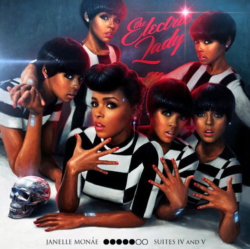 Pochette de l'album The Electric Lady de Janelle Monáe (2013)