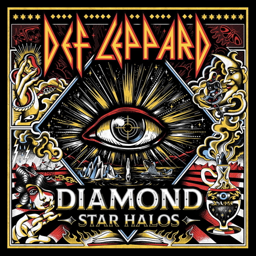 Pochette de Diamond Star Halos
