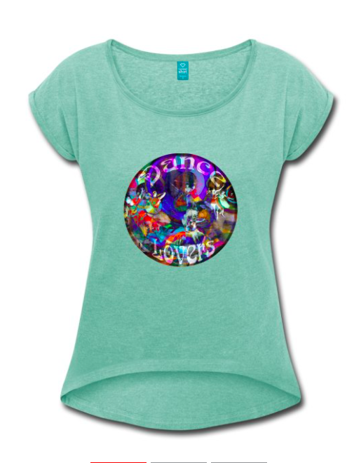 T-shirt à manches retroussées